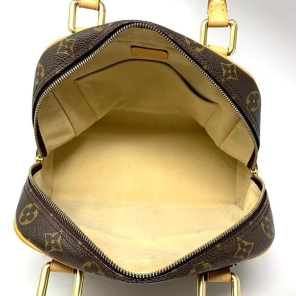 Louis Vuitton Monogram Manhattan PM Hand Bag - Picture 13 of 15